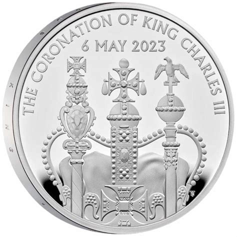 king charles coronation crown coin