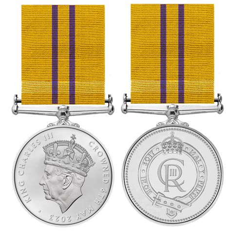 king charles iii official coronation medal