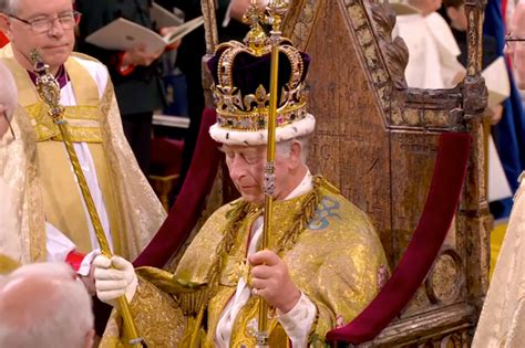 king charles officially crowned british