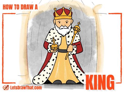 King Drawing Word