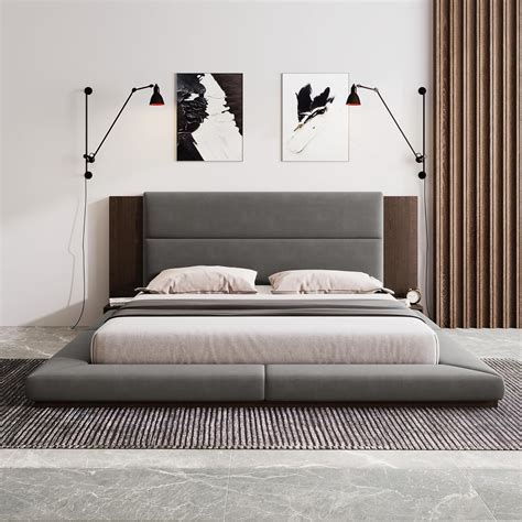 king floor bed