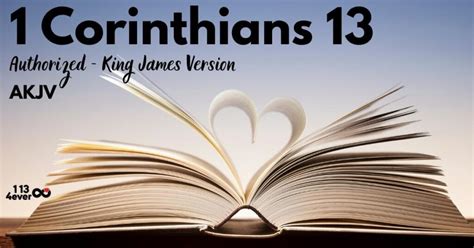 king james 1 corinthians 13