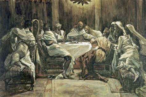 king james bible last supper