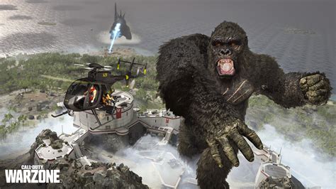 king kong vs godzilla warzone