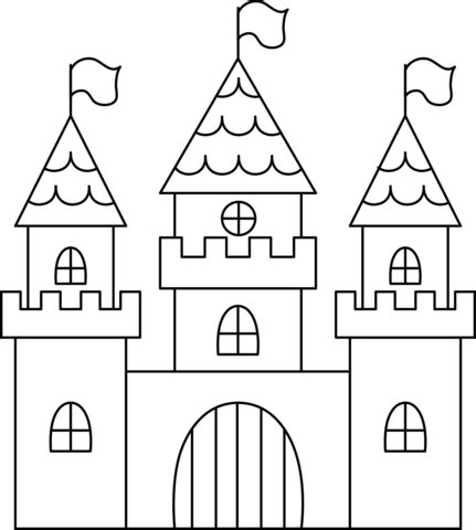 King Printable Castle Printable