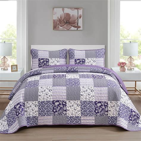 King Purple Quilt