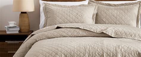 King Quilt Set Beige