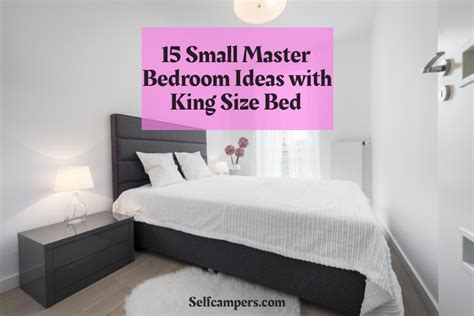 Small Master Bedroom Ideas with King Size Bed Lovely