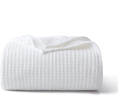 King Size Bed Throw White