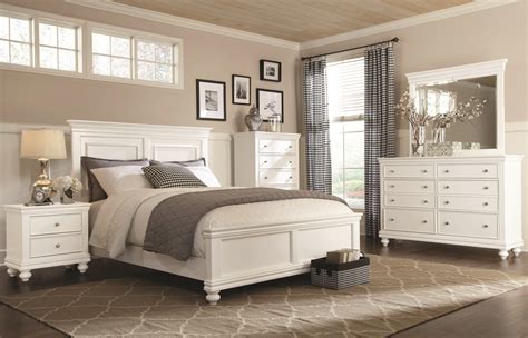 King Size Bedroom Sets In White