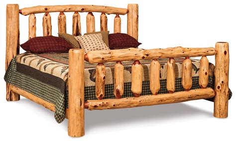 King Size Log Bed