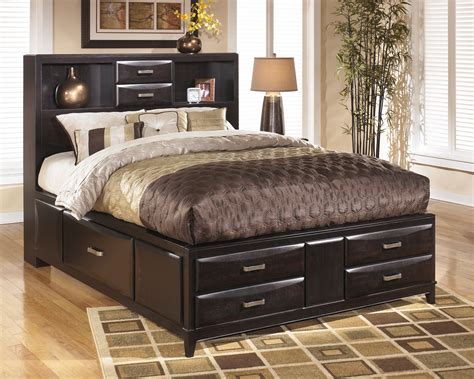 King Size Platform Bedroom Sets With Storage