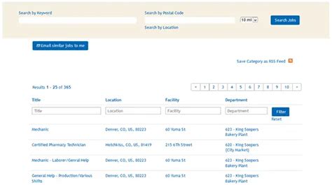 king soopers application online