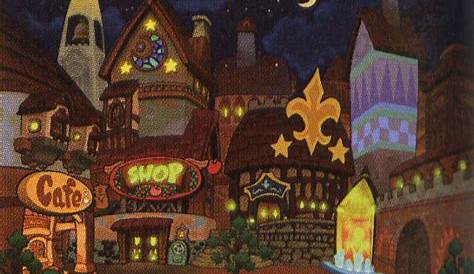 Kingdom Hearts 1 Traverse Town , , Concept Art