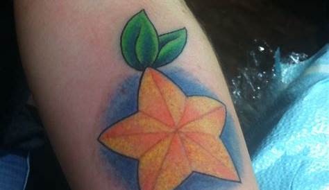 Kingdom Hearts Fruit Tattoo Paopu From Gaming , Leaf
