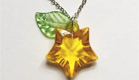 Kingdom Hearts Paopu Fruit Necklaces, Friendship or Lovers