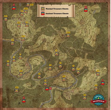 kingdom come best treasure map locations