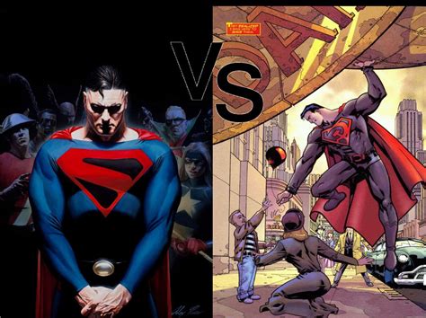 kingdom come superman vs red son superman