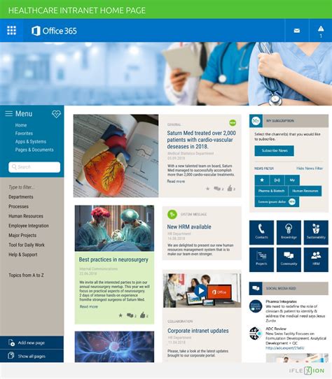kings hospital intranet home page