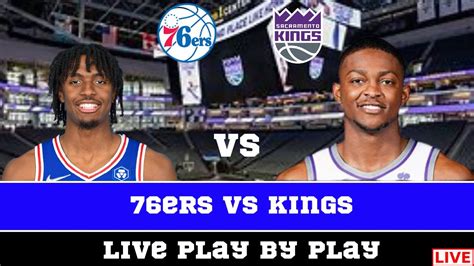 kings vs 76ers live