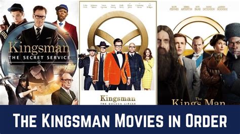 kingsman movie series in order