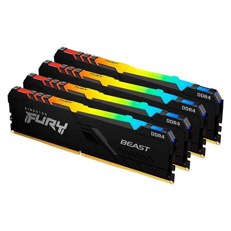 kingston fury beast rgb 32gb ddr4 3600mhz