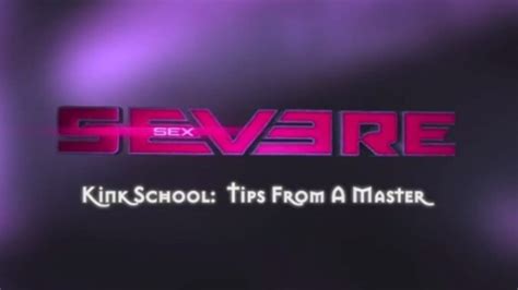 kink school tips from a master