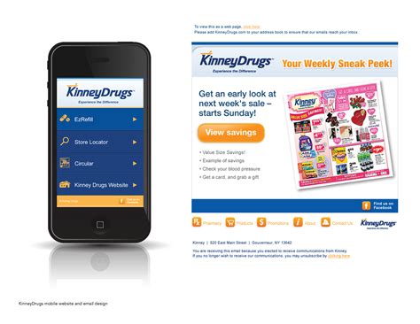 kinney drugs website