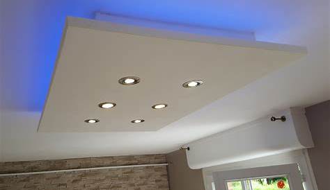 DIY a dropped ceiling with lighting in 2020 House