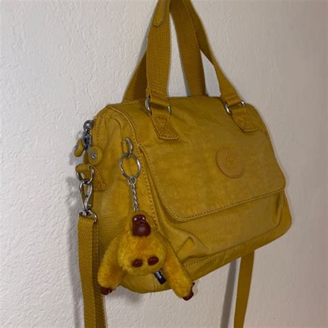 kipling yellow bag