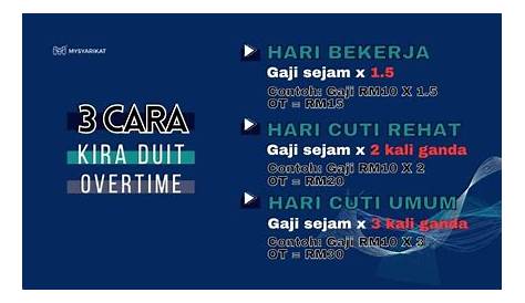 Senarai Cuti Am Yang Wajib Diambil Majikan & Cara Kira Overtime