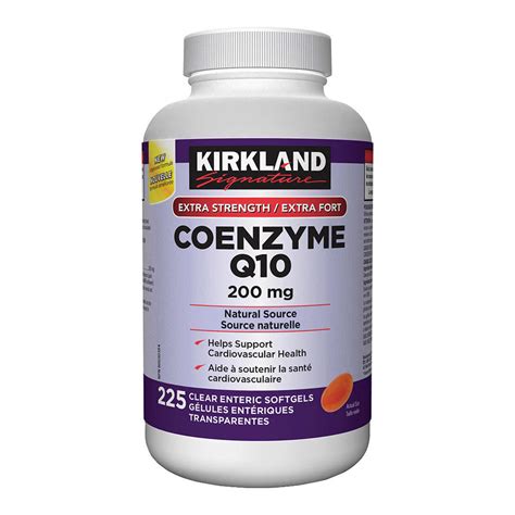 kirkland coenzyme q10 200mg
