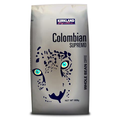 kirkland colombian supremo coffee beans