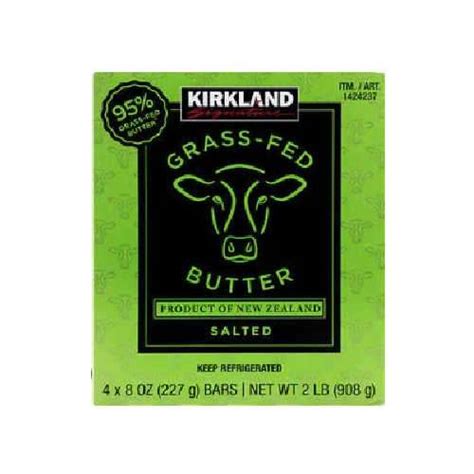 kirkland signature grass fed butter