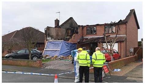 Kirkton House Fire Lincolnshire UK Suspected Murder, , Kirton,