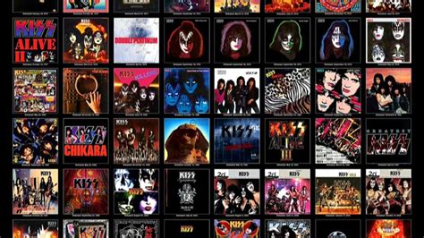 kiss band albums in order of release date