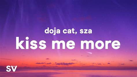 kiss me more by doja cat lyrics