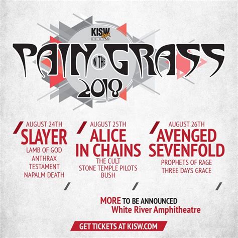 kisw pain in the grass 2023 lineup