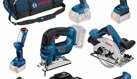 Bosch 18v Liion Dynamic Series 6 Piece Kit