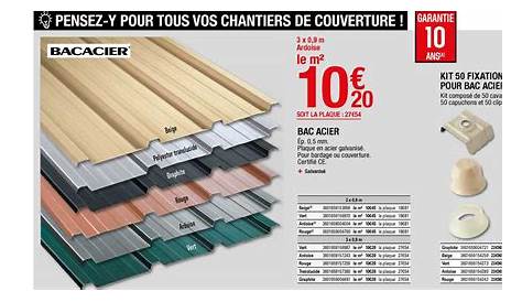 Kit Fixation Bac Acier Bricomarche De Visserie Pour Pour Bricoler Malin 01