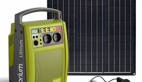 Kit solaire portable 220V, autonome et mobile Takoussane