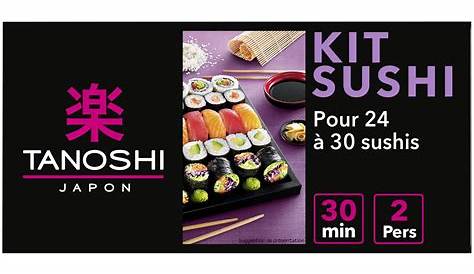 Kit pour sushi doux TANOSHI le paquet de 289 g à Prix