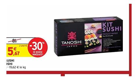 J Ai Teste Le Kit Sushi De Tanoshi