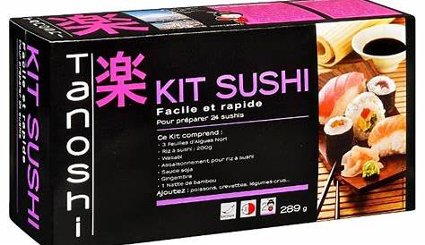 Le kit Tanoshi pour des sushis maison