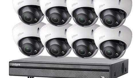 Kit Videosurveillance Video Surveillance 2 Cameras Dome 720 P Enregistreur Nvr