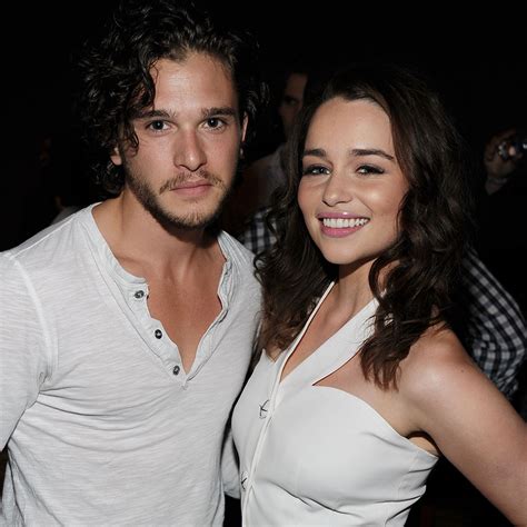 kit harington and emilia clarke interview