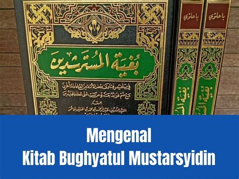 Kitab Bughyatul Mustarsyidin PDF