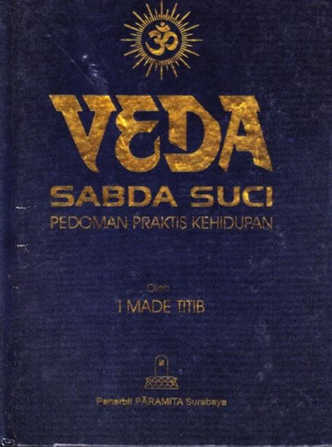 kitab suci agama hindu di indonesia adalah