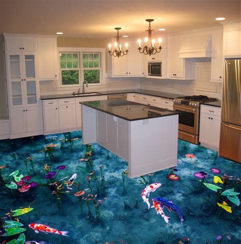 The Best Kitchen 3D Epoxy Floor Ideas