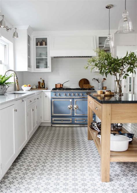 Famous Kitchen Blue Floor Tile References